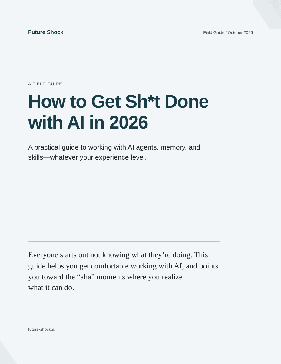 Cover of How to Get Sh*t Done with AI in 2026